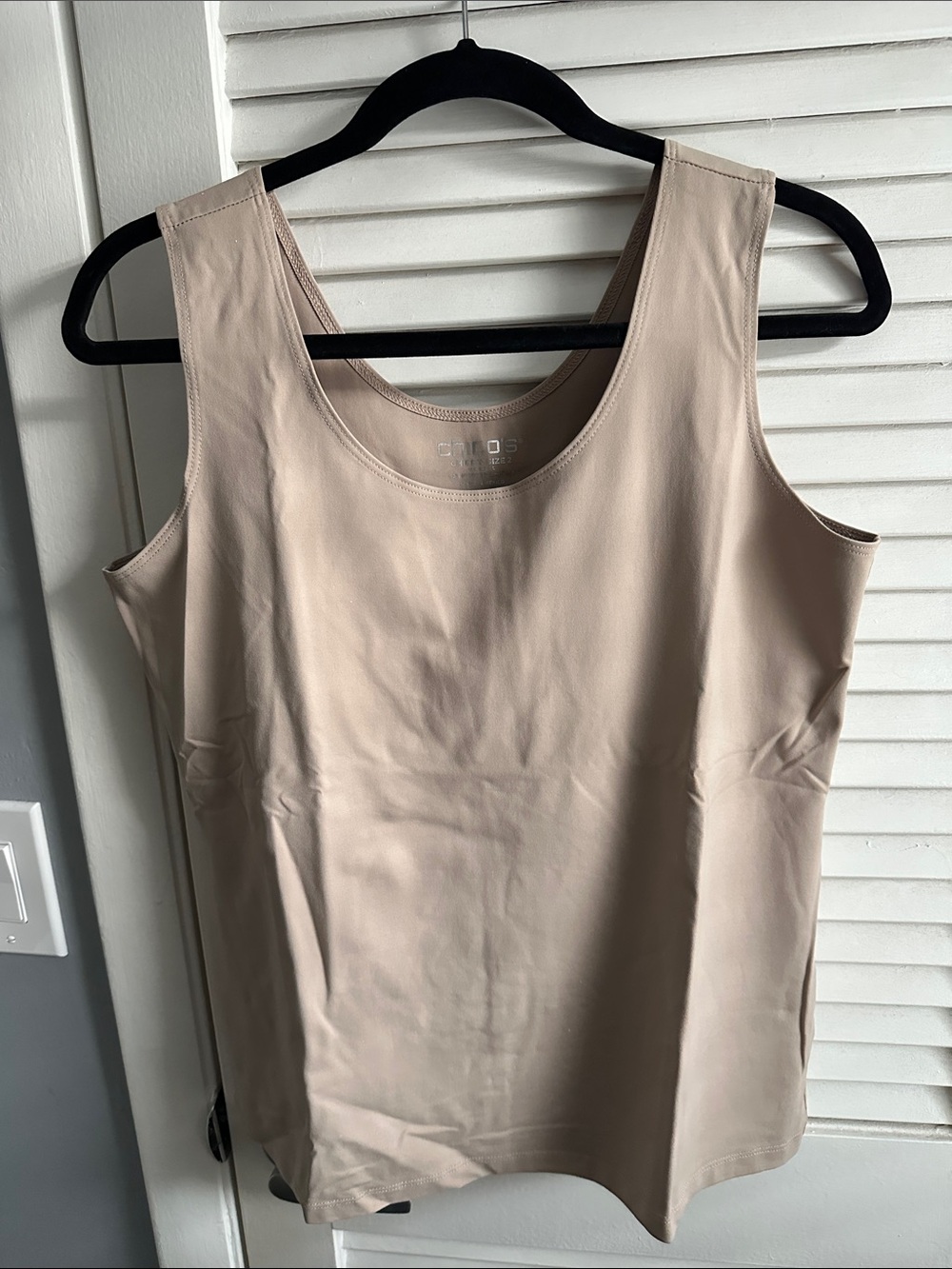 Chicos tan nude tank size Large size 2